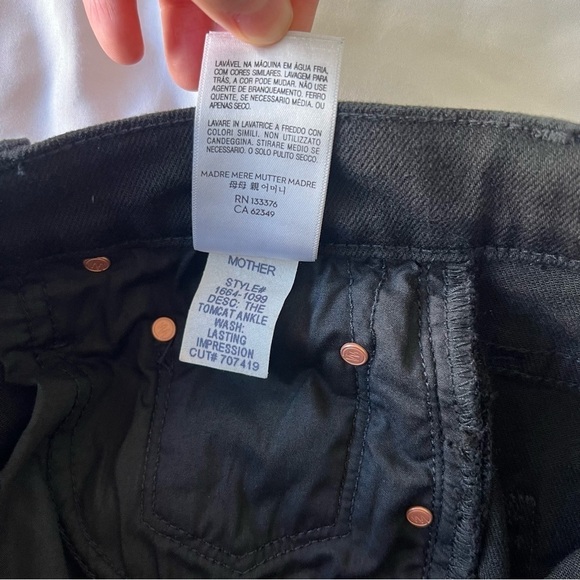 Mother The Tomcat Ankle jeans Lasting Impression 30 - Picture 13 of 15